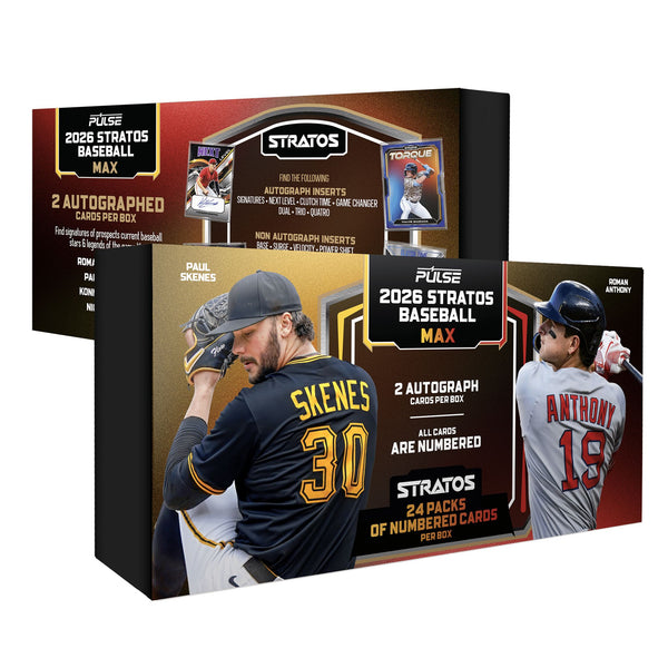 2026 Pulse Stratos Baseball Hobby Max Edition Box (Presell
