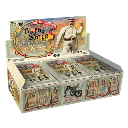 2026 Topps Allen & Ginter Baseball Hobby Box (Presell) - Trading Card Market