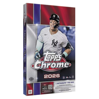 2026 Topps Chrome Baseball Hobby Box (Presell) - Trading Card Market