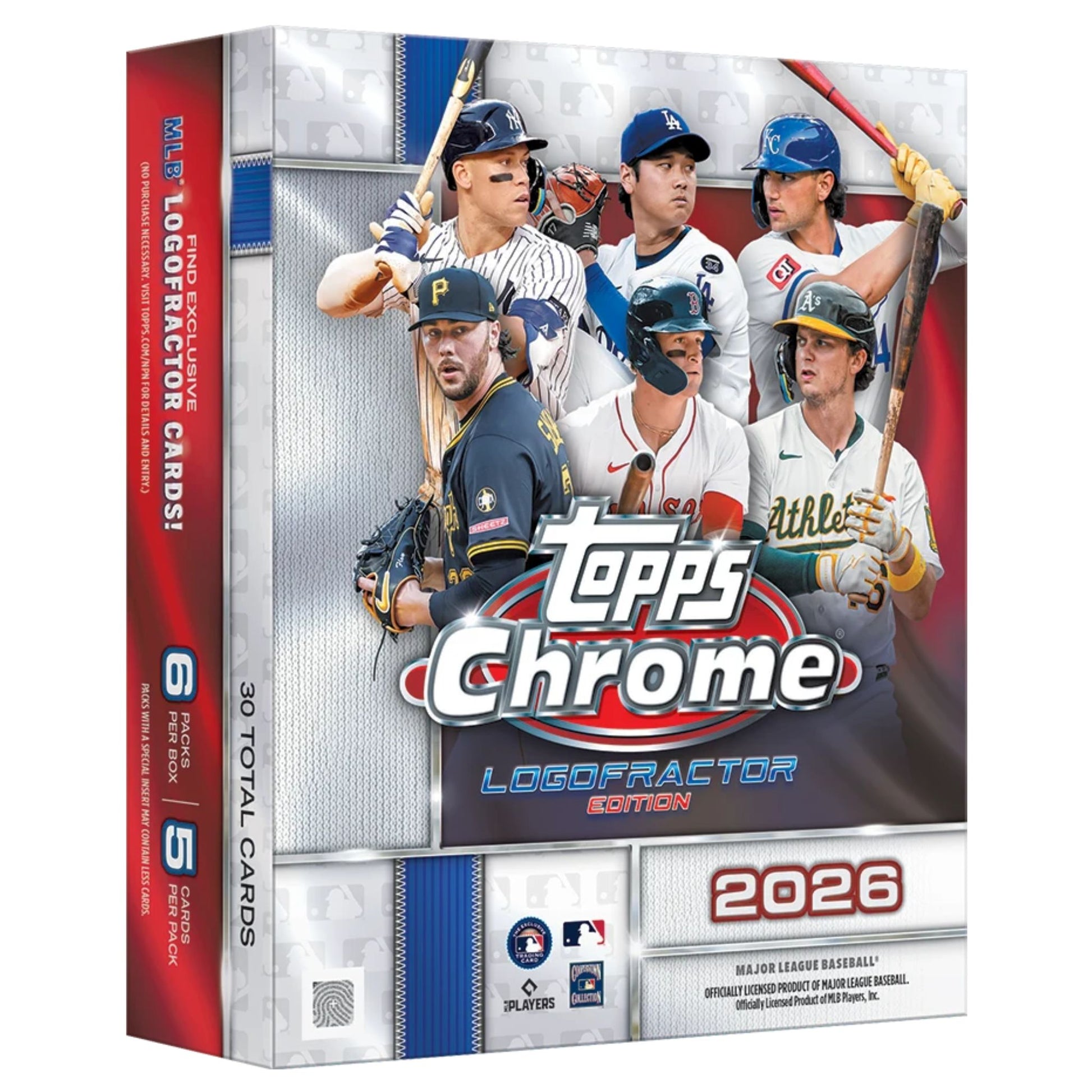 2026 Topps Chrome Baseball Logofractor Edition Box - Trading Card Market