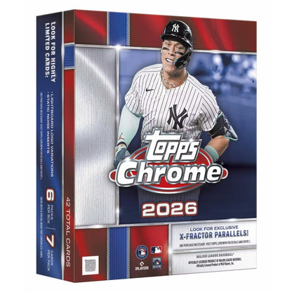 2026 Topps Chrome Baseball Mega Box (Presell) - Trading Card Market
