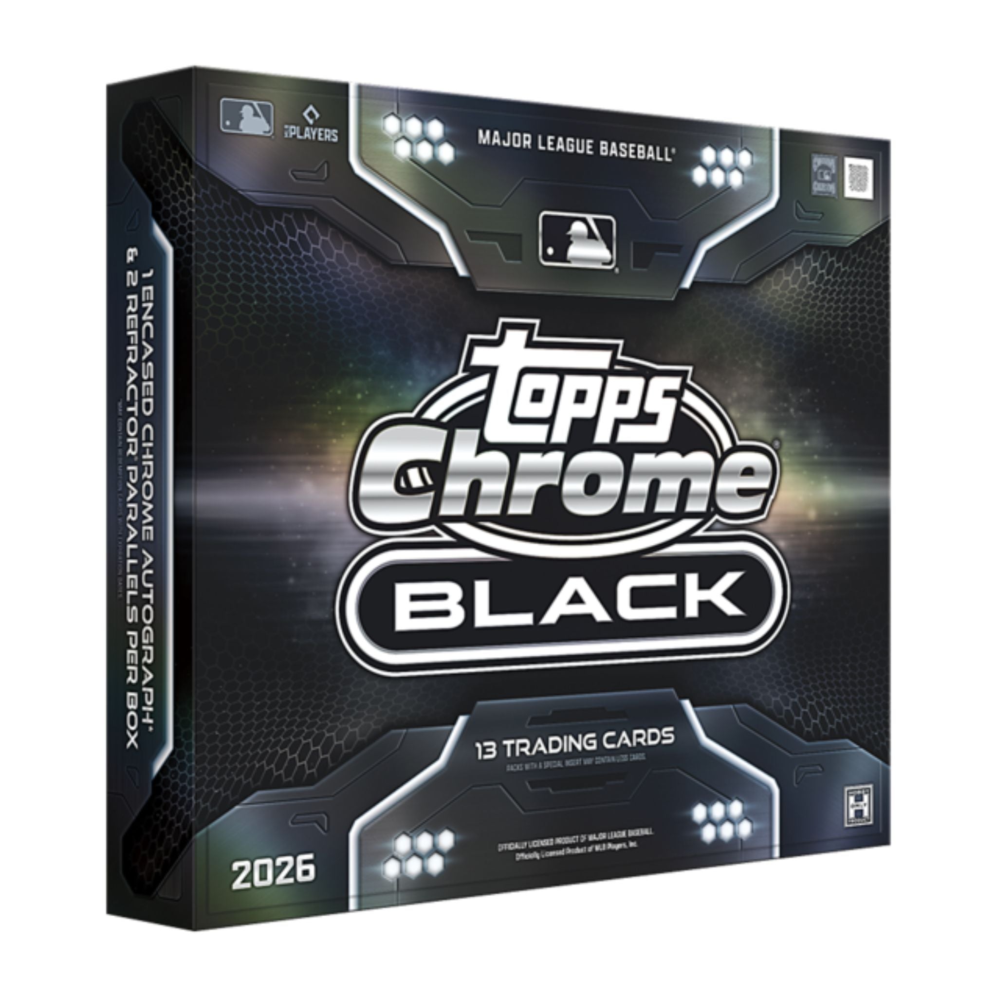 2026 Topps Chrome Black Baseball Hobby Box – Trading Card Market
