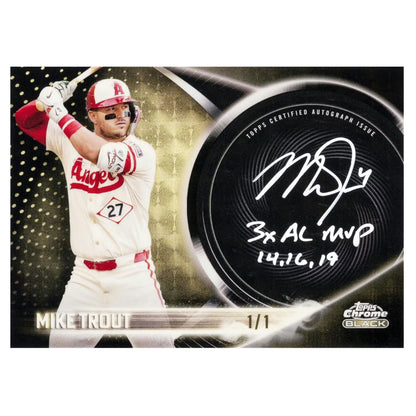 2026 Topps Chrome Black Baseball Hobby Box - Trading Card Market