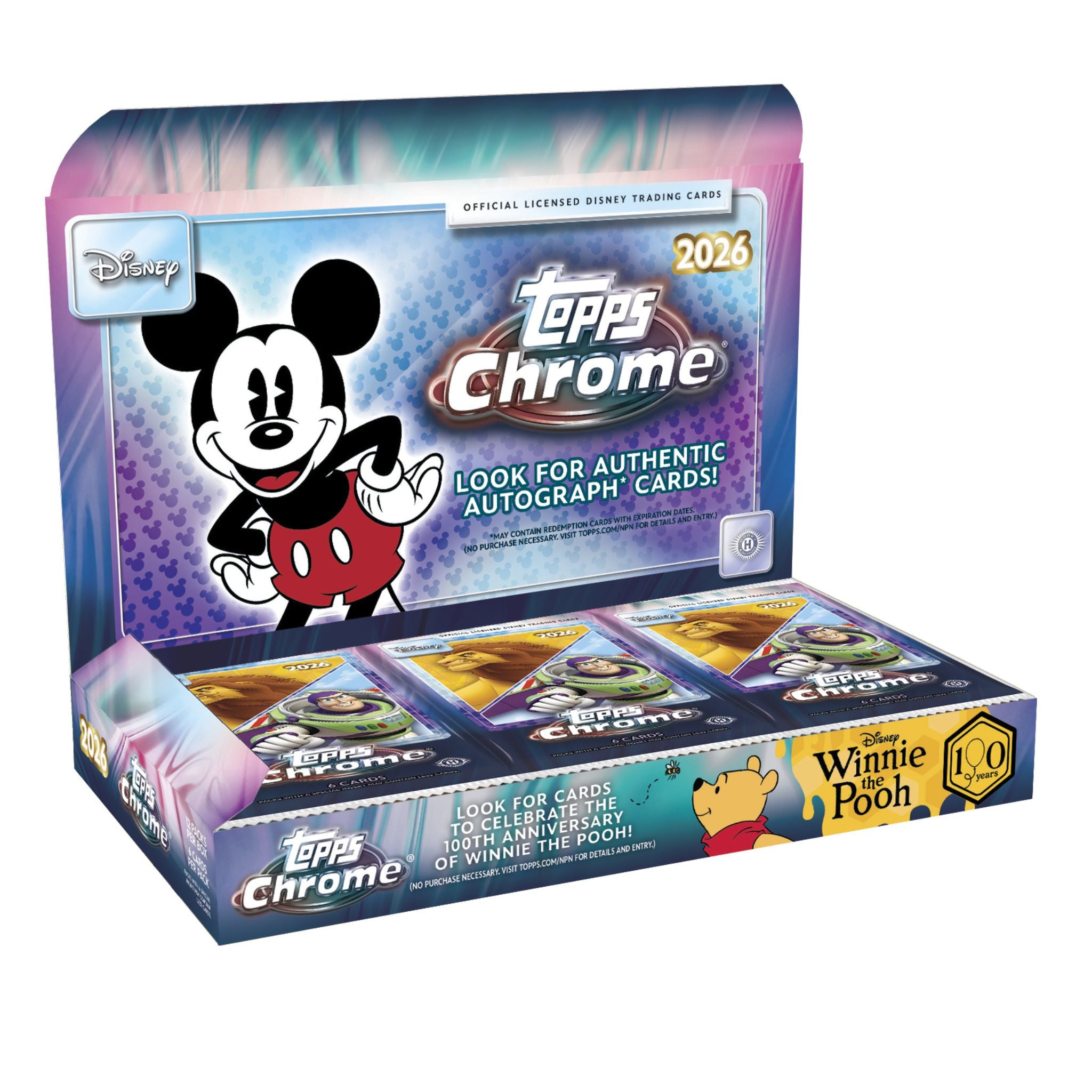 2026 Topps Chrome Disney Hobby Box – Trading Card Market