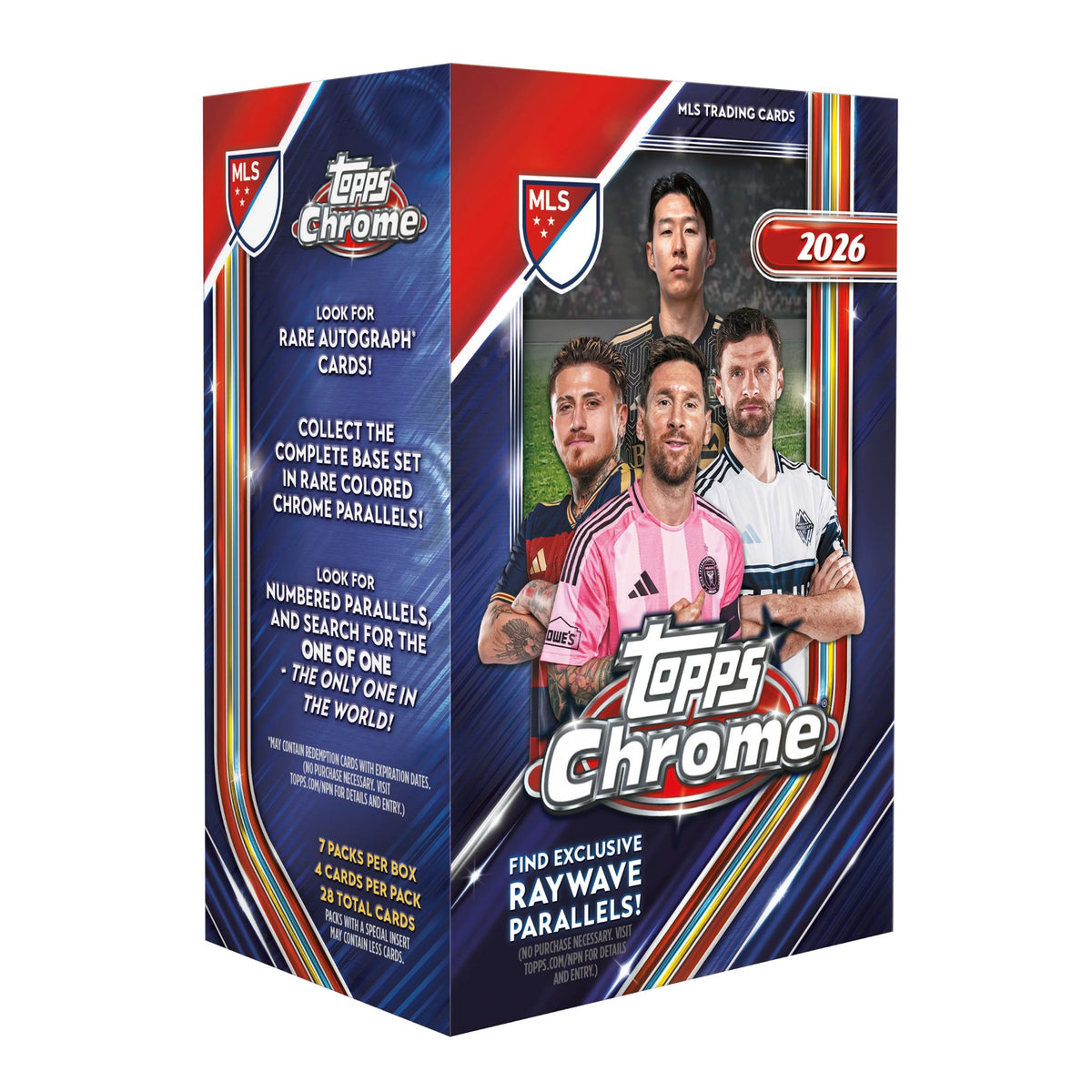 2026 Topps Chrome MLS Soccer Blaster Box
