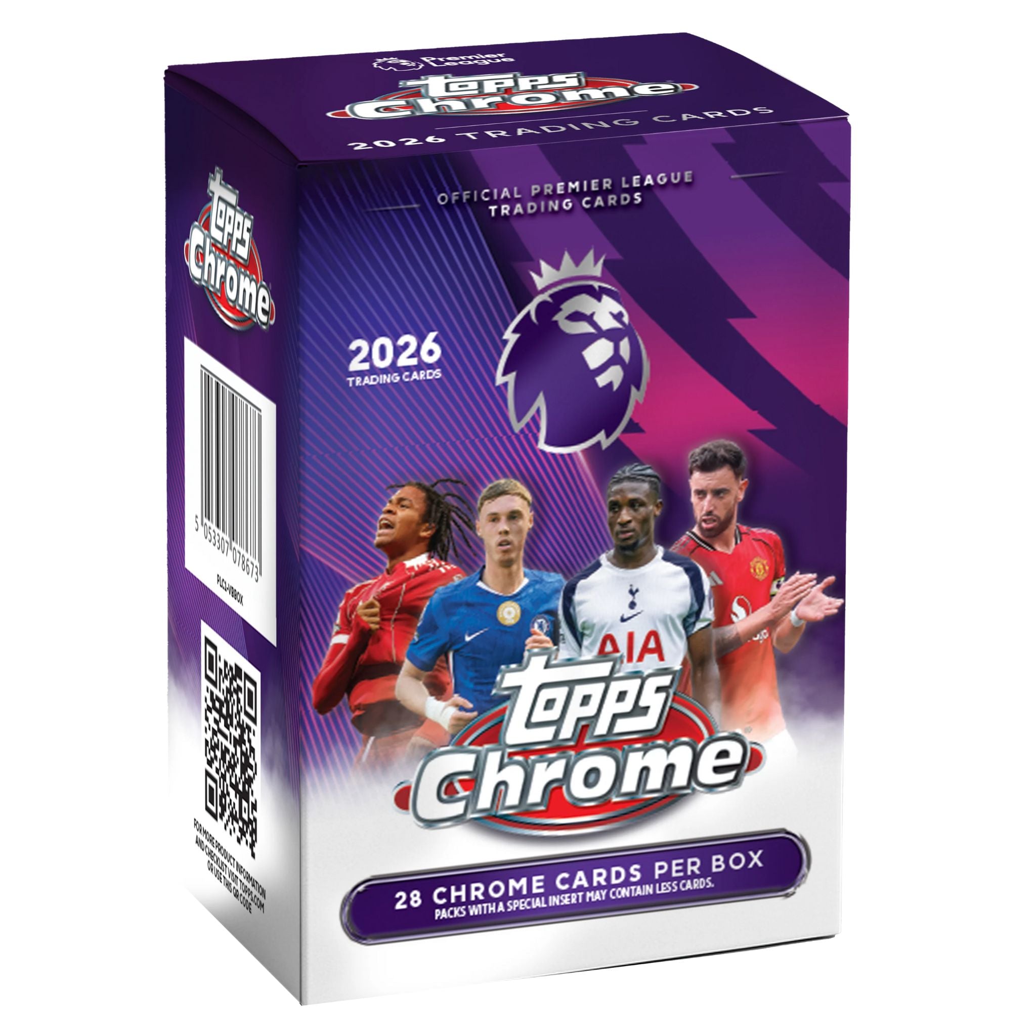 2026 Topps Chrome Premier League Soccer Blaster Box (Presell