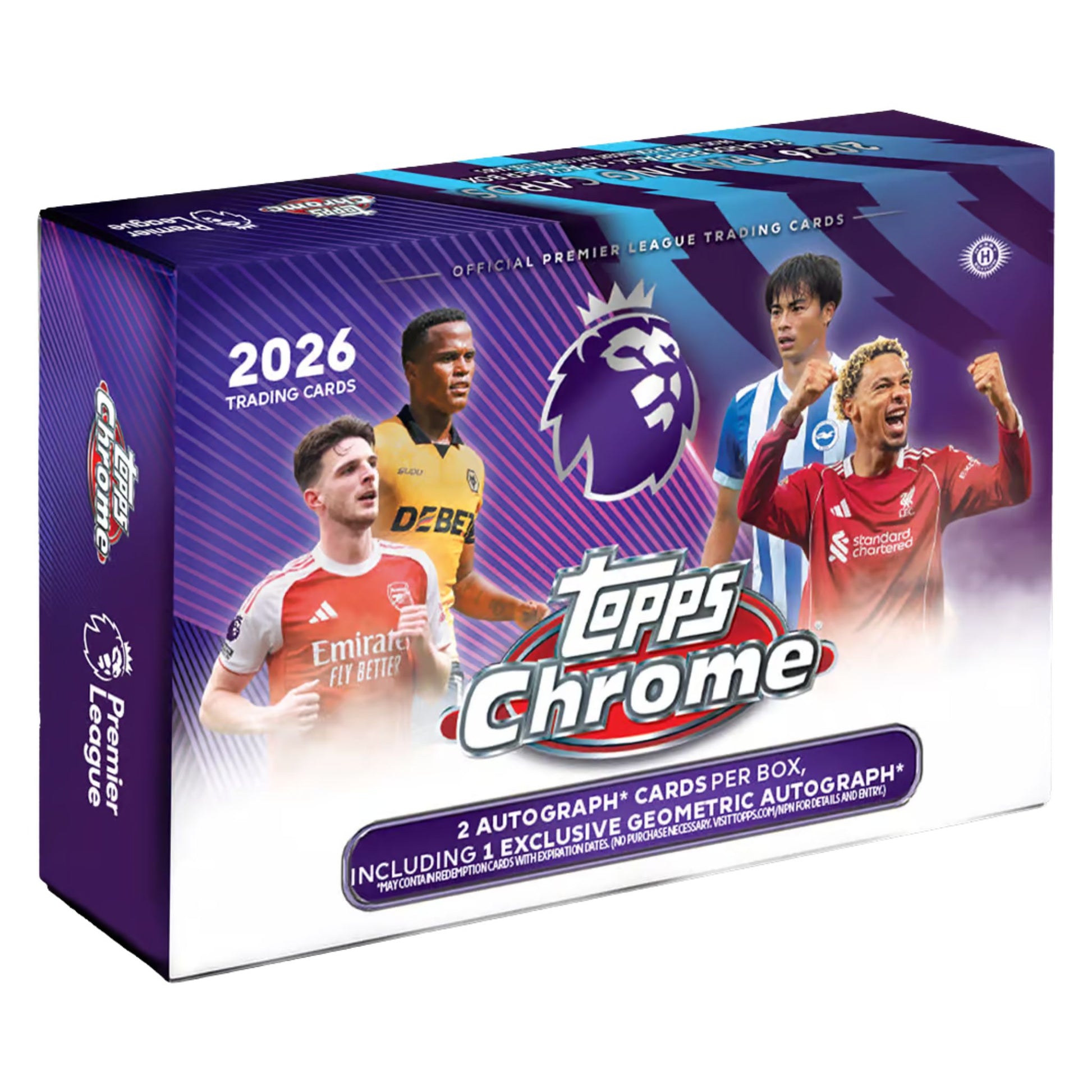 2026 Topps Chrome Premier League Soccer Breaker Delight Box - Trading Card Market