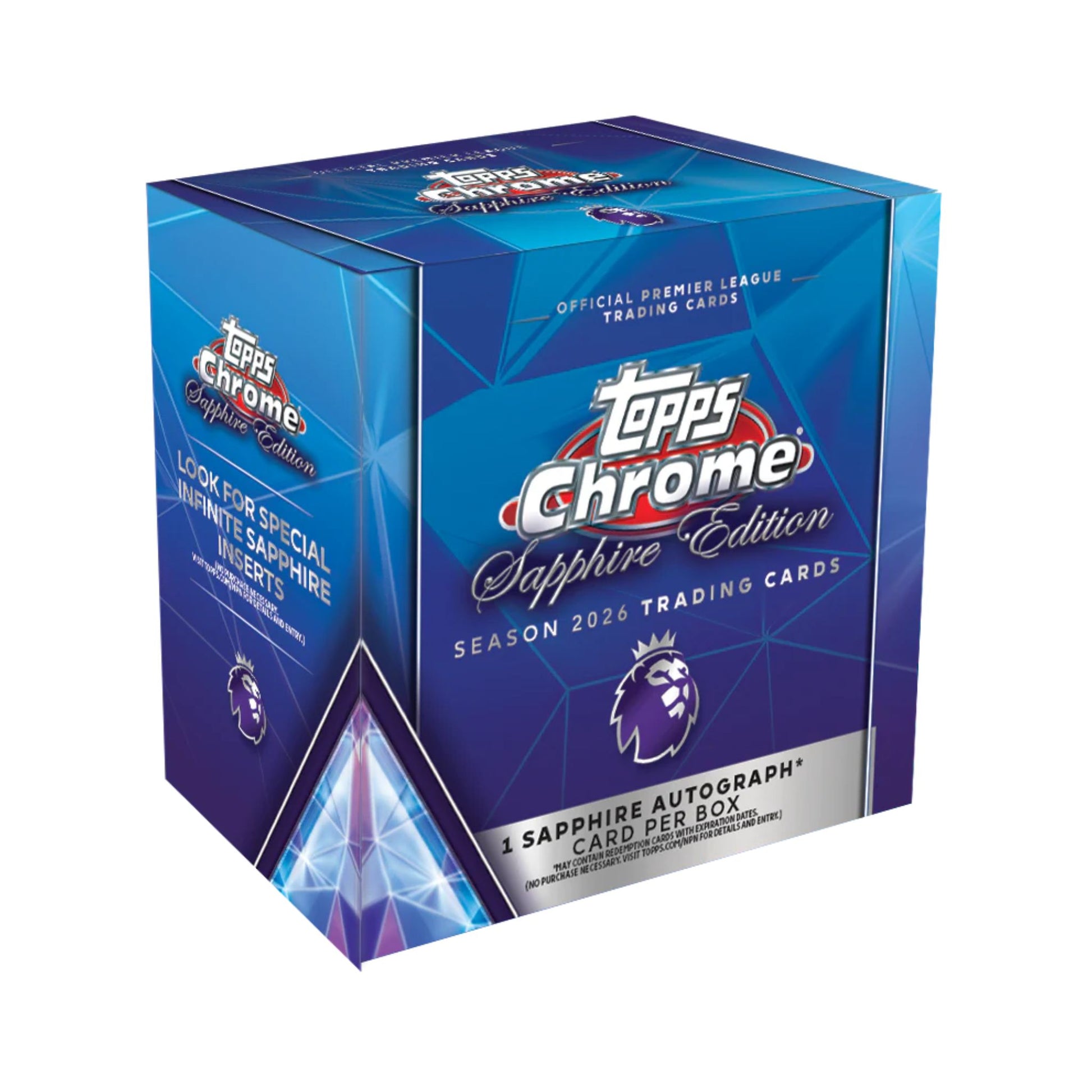 2026 Topps Chrome Premier League Soccer Sapphire Edition Box - Trading Card Market