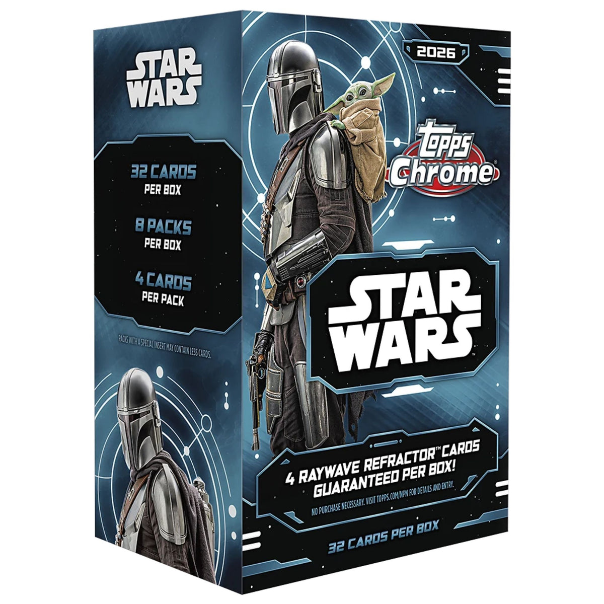 2026 Topps Chrome Star Wars Blaster Box