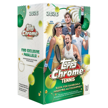 2026 Topps Chrome Tennis Blaster Box