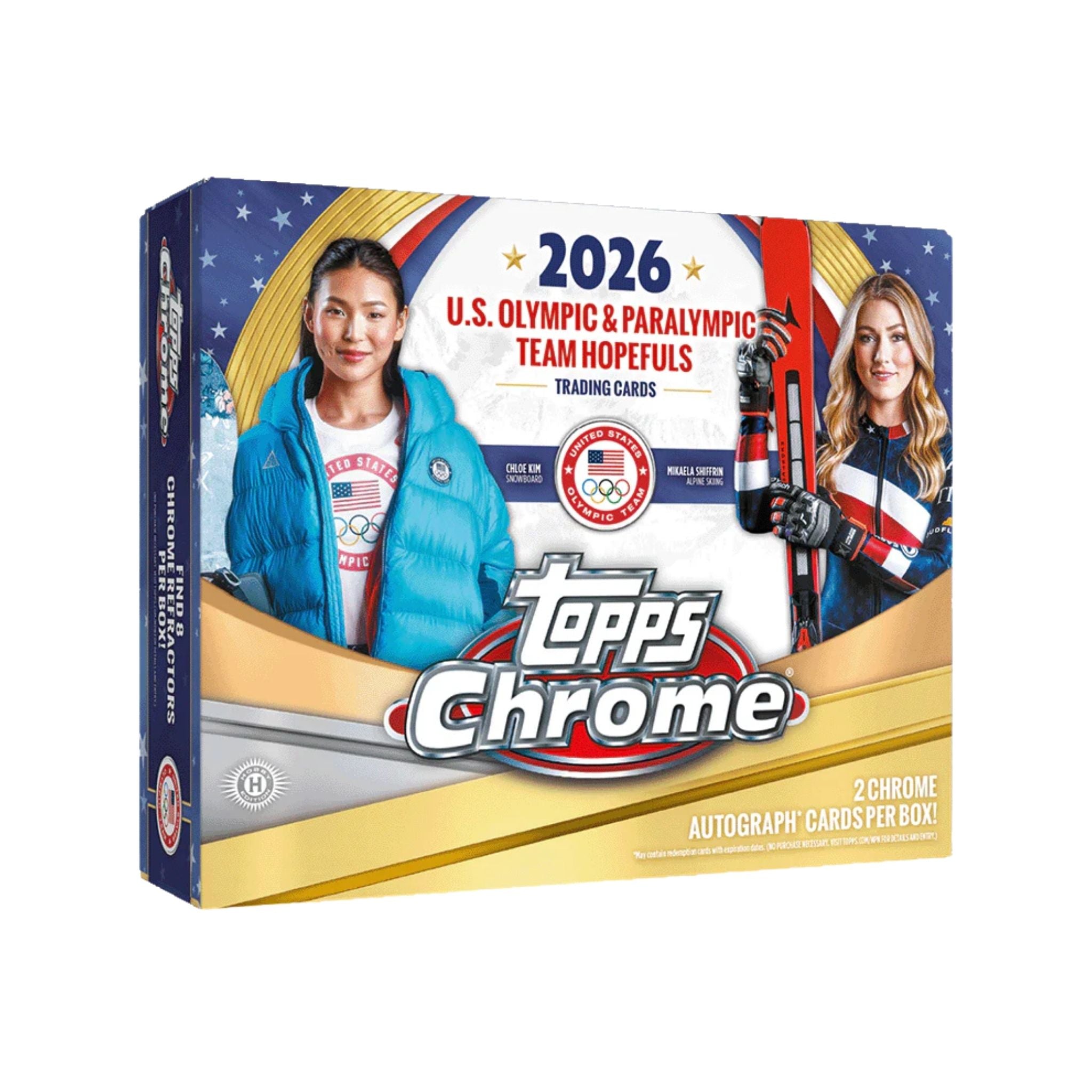 2026 Topps Chrome U.S. Winter Olympics Hobby Box – Trading Card Market