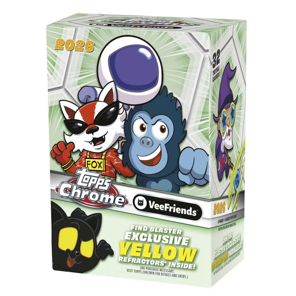 その他 2026 Topps Chrome VeeFriends Hobby Box 2026 Topps Chrome VeeFriends Blaster Box – Trading Card Market