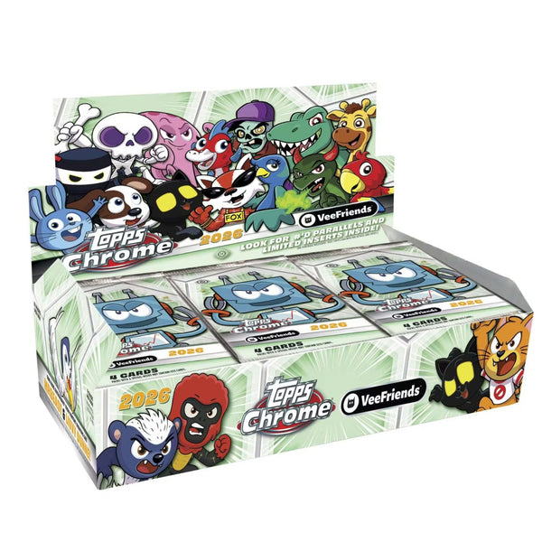 2026 Topps Chrome VeeFriends Hobby Box – Trading Card Market