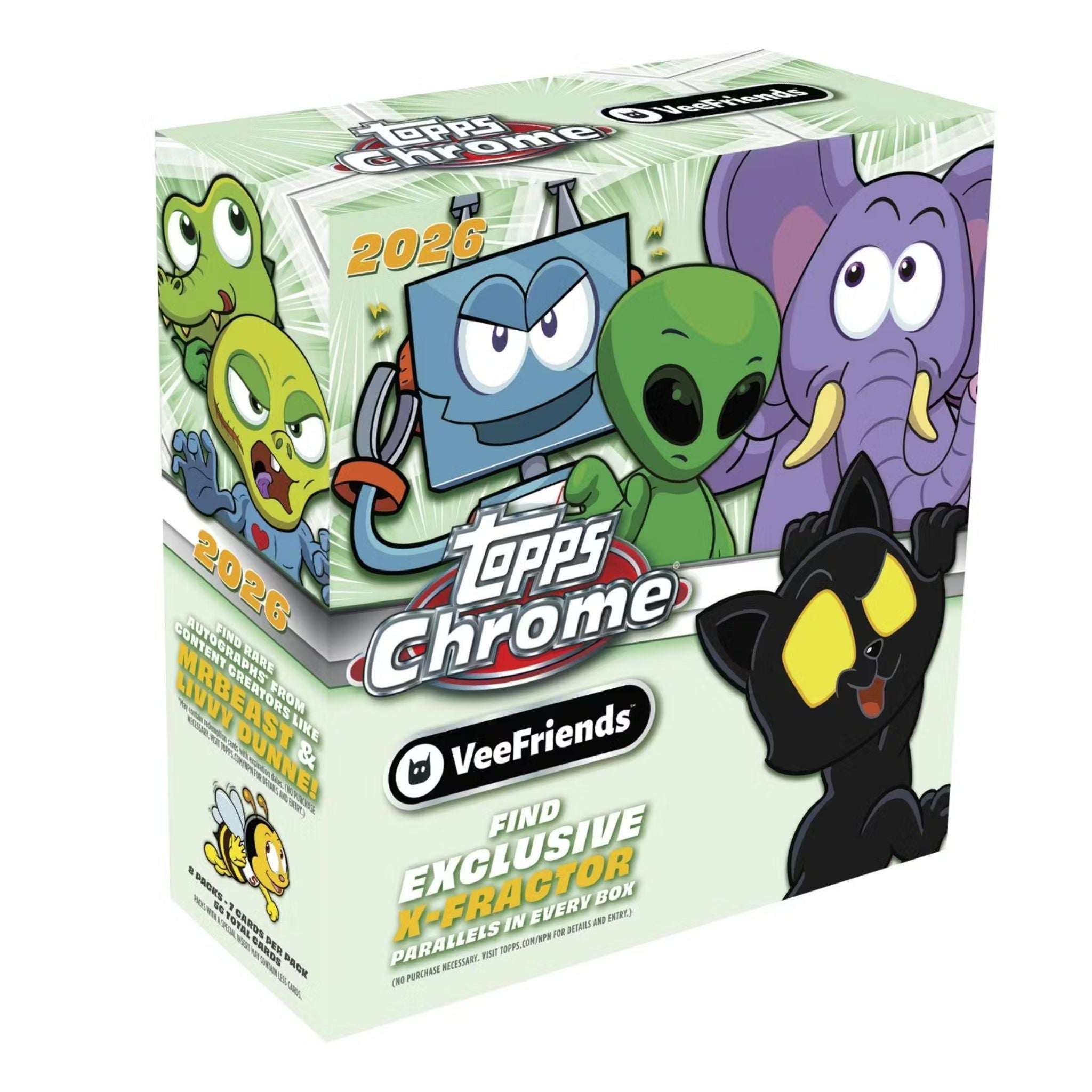 2026 Topps Chrome VeeFriends Mega Box – Trading Card Market