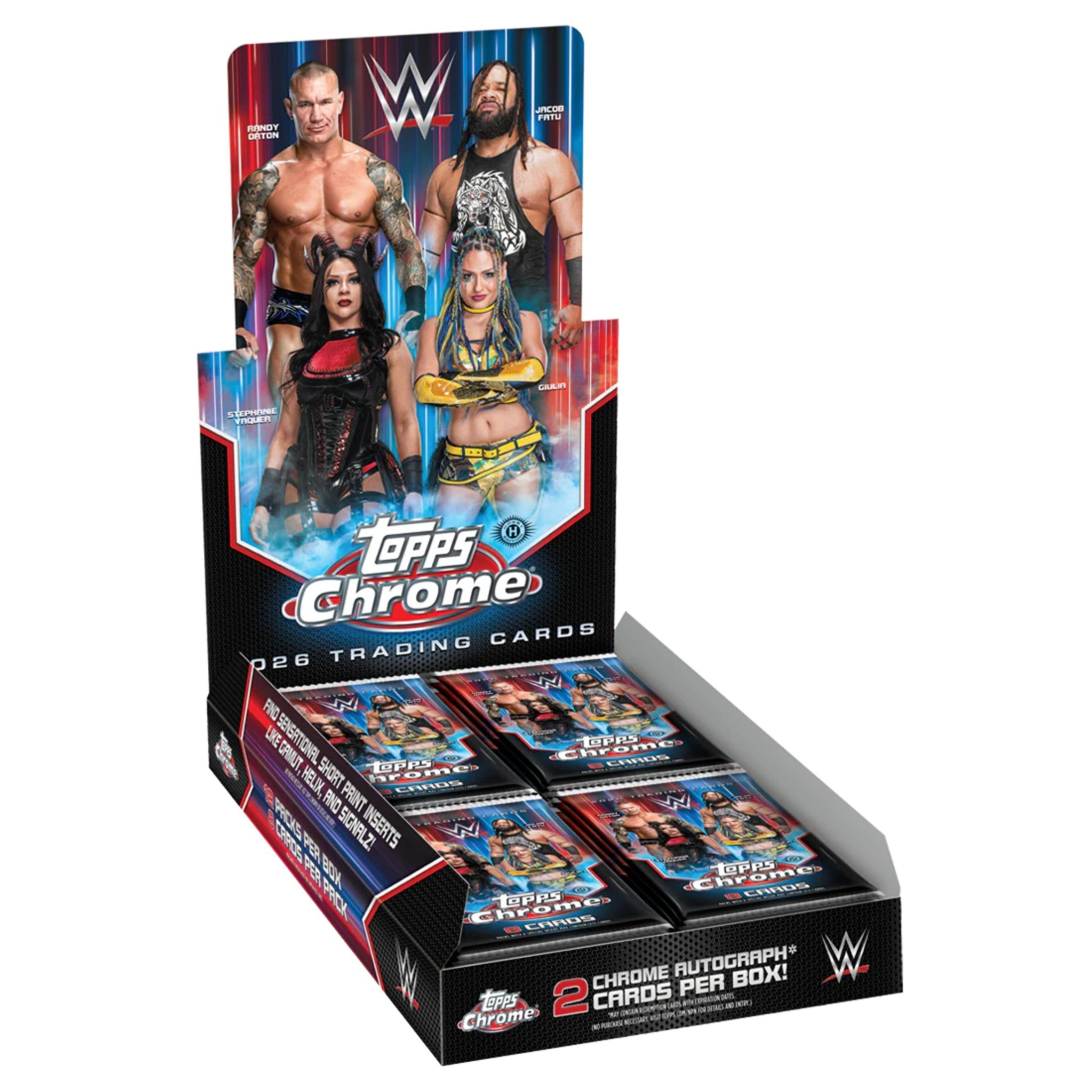 2026 Topps Chrome WWE Hobby Box - Trading Card Market