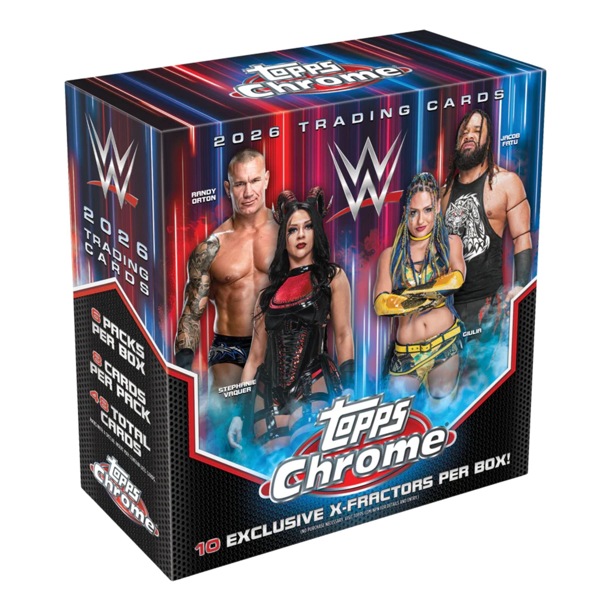 2026 Topps Chrome WWE Mega Box - Trading Card Market