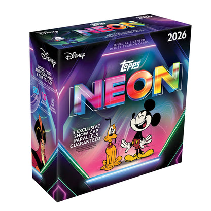 2026 Topps Disney Neon Mega Box - Trading Card Market