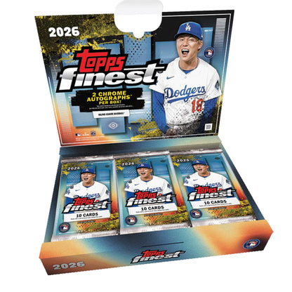 2026 Topps Finest Baseball Hobby Box (Presell) - Trading Card Market