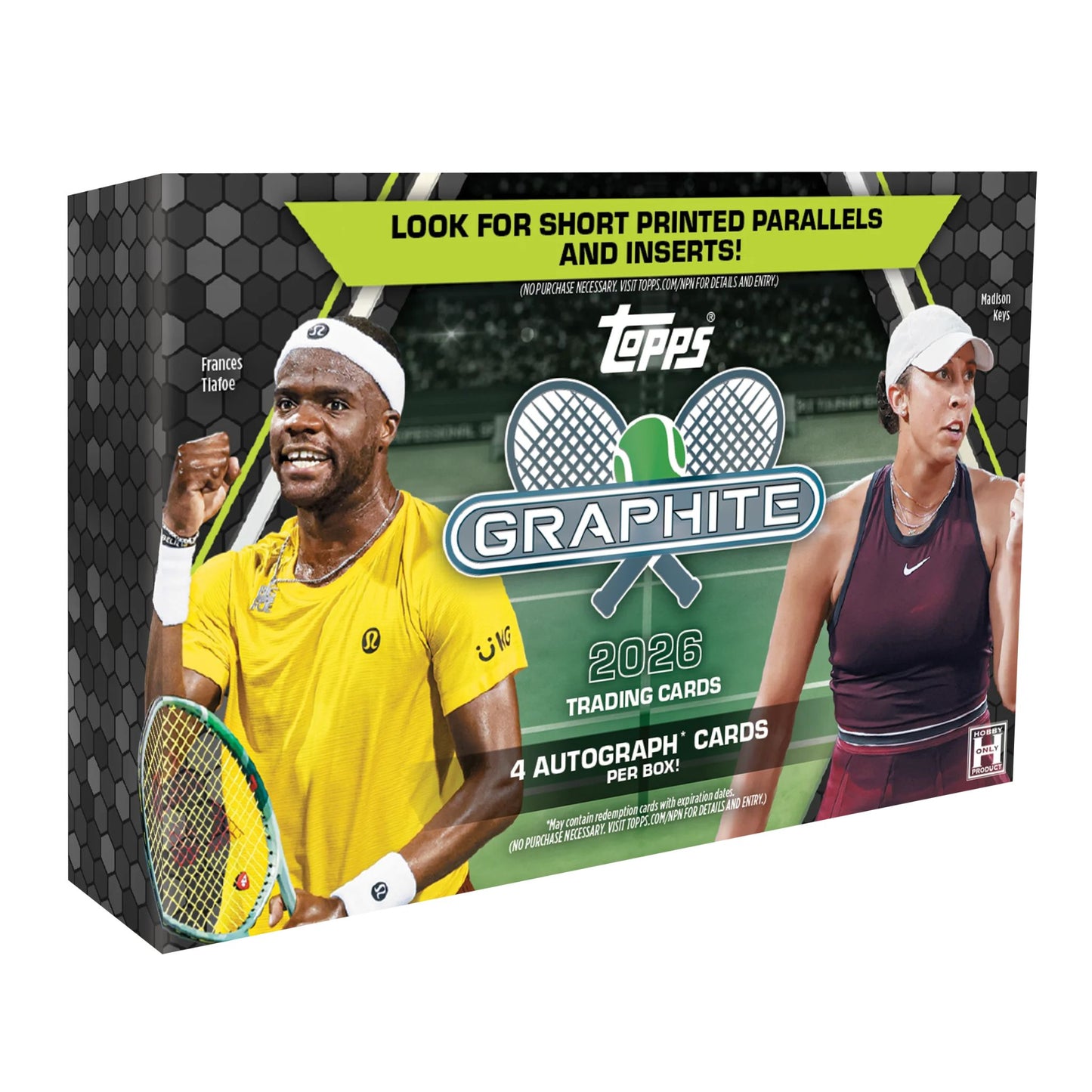 2026 Topps Graphite Tennis Hobby Box - Trading Card Market