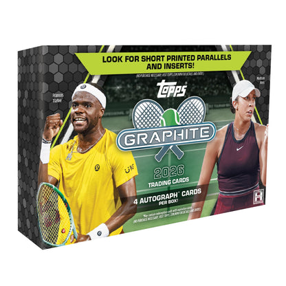 2026 Topps Graphite Tennis Hobby Box - Trading Card Market