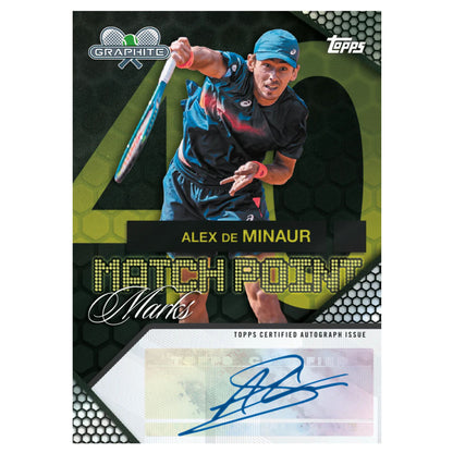 2026 Topps Graphite Tennis Hobby Box - Trading Card Market