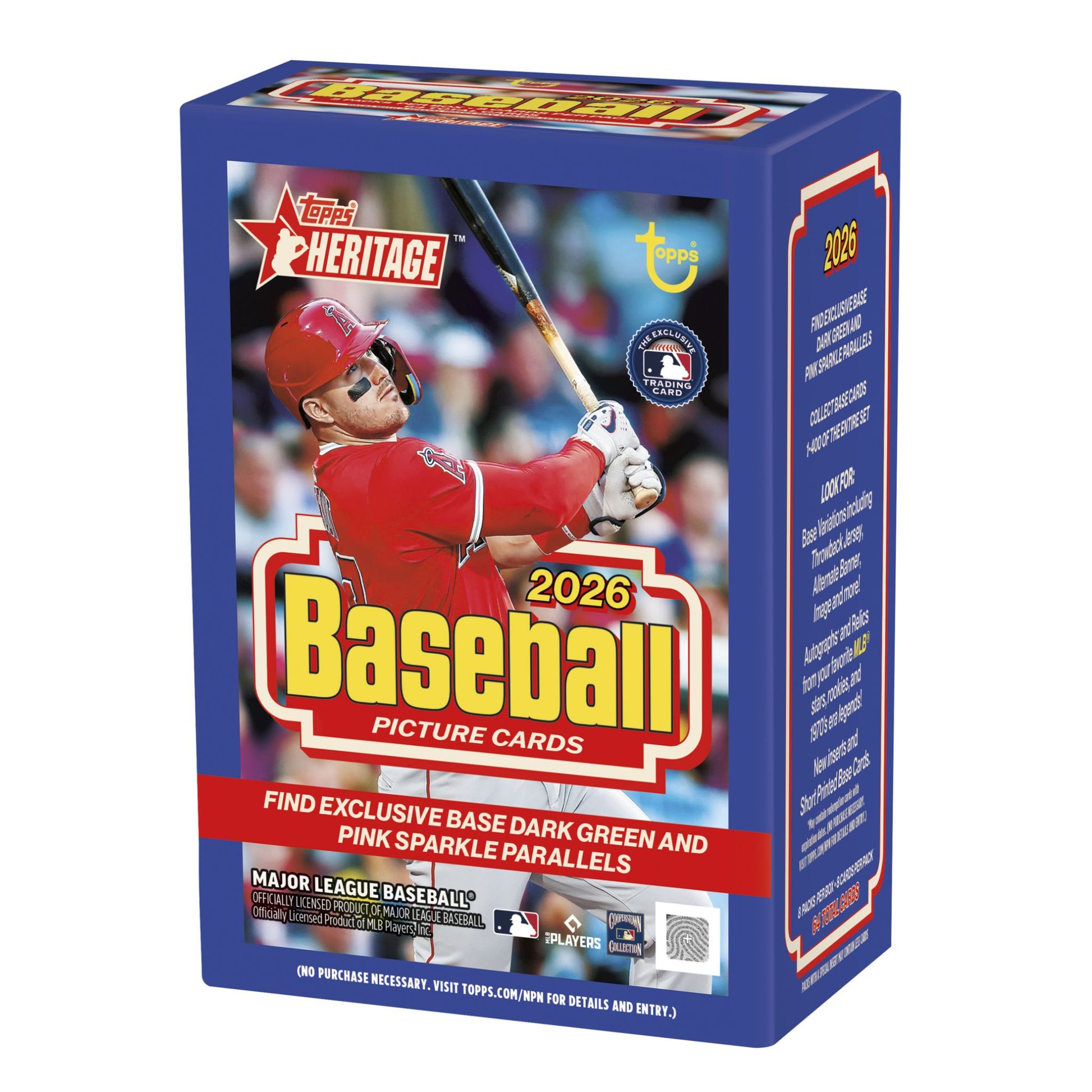 2026 Topps Heritage Baseball Blaster Box (Presell) - Trading Card Market