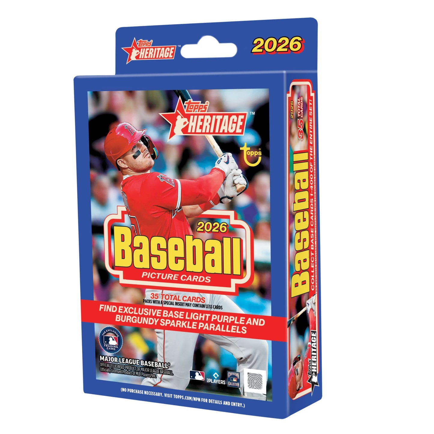 2026 Topps Heritage Baseball Hanger Box - Trading Card Market