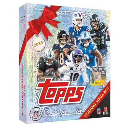 2026 Topps Holiday Football Mega Box (Presell) - Trading Card Market
