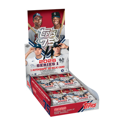 2026 Topps Series 1 Baseball Hobby Box (Presell) - Trading Card Market