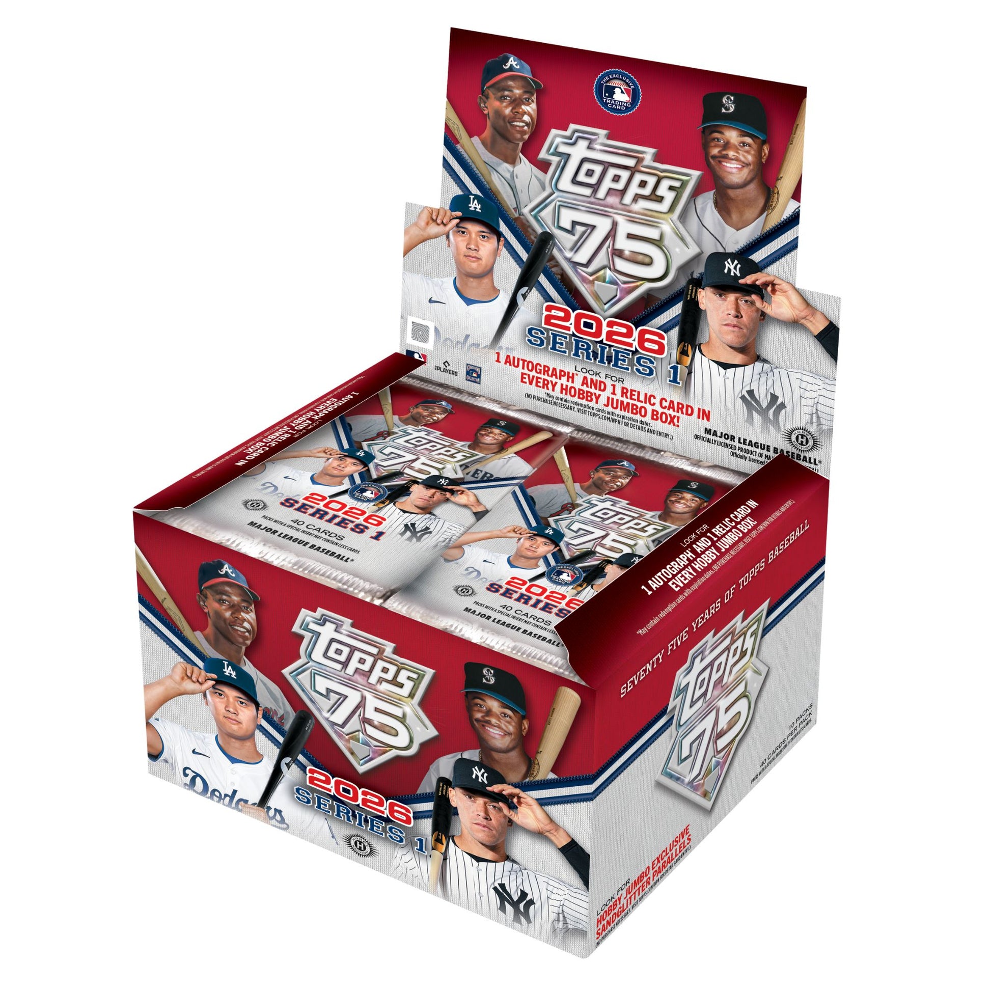 2026 Topps Series 1 Baseball - Hobby Jumbo Box 2026 Topps Series 1 Baseball - Hobby Jumbo Box