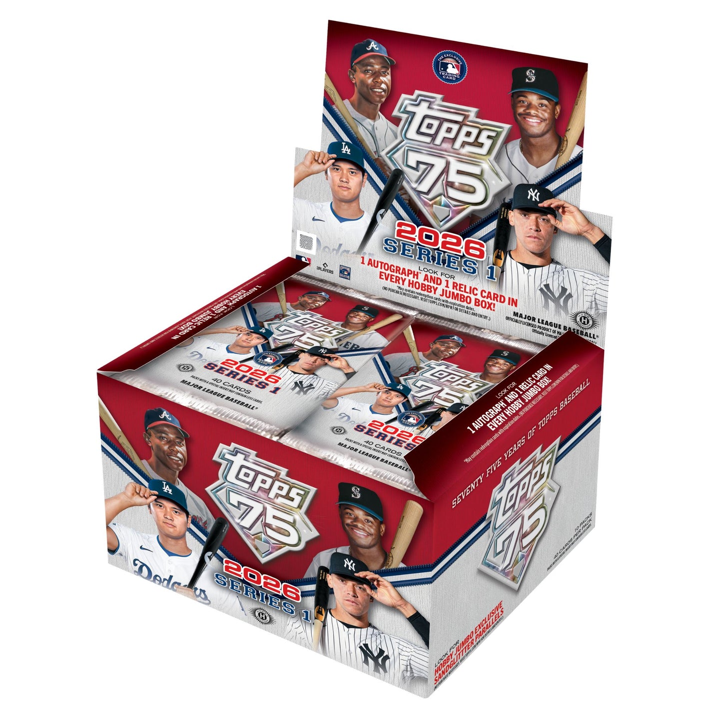 2026 Topps Series 1 Baseball Jumbo Box (Presell) - Trading Card Market