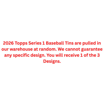 2026 Topps Series 1 Baseball Tin - Trading Card Market