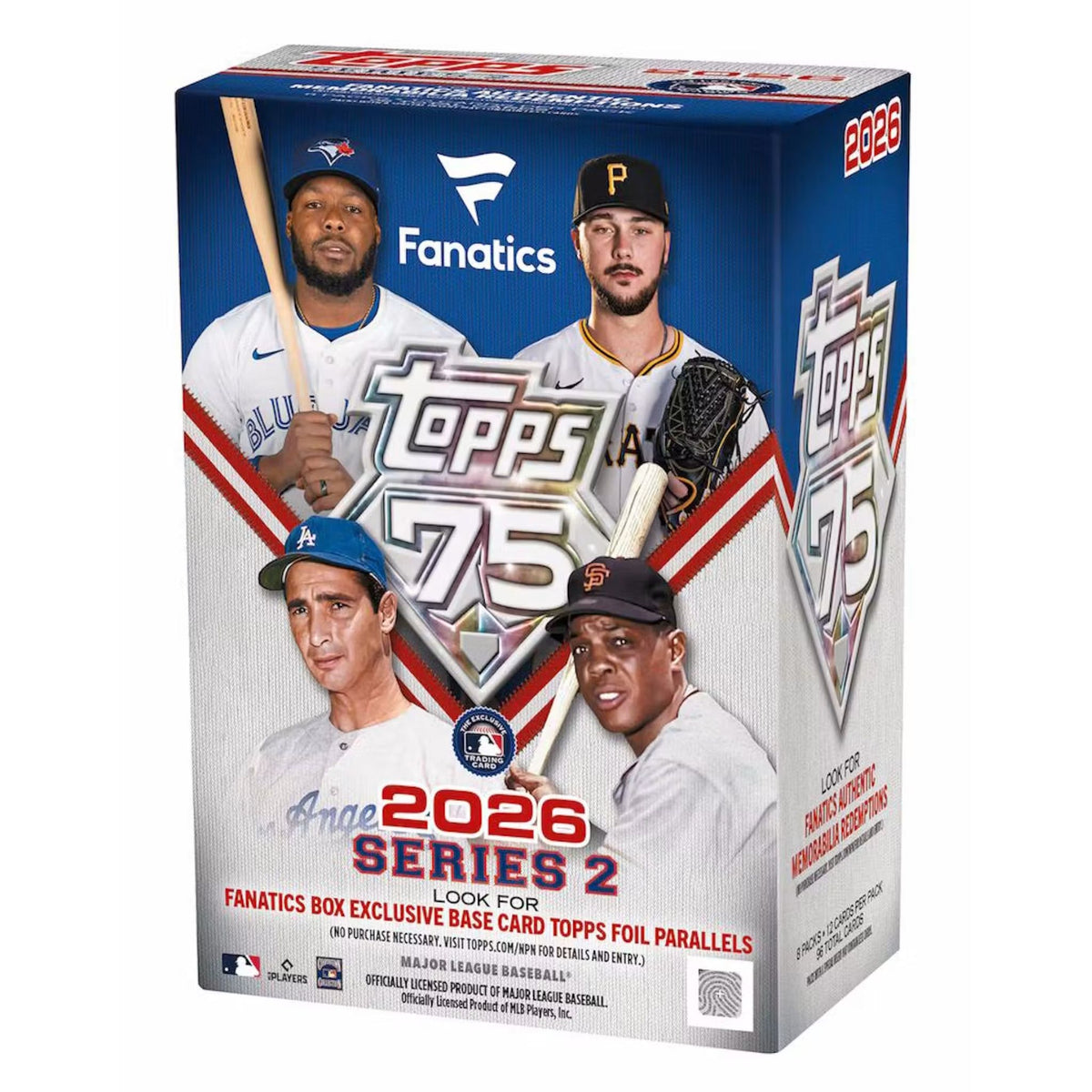 2026 Topps Series 2 Baseball Fanatics Exclusive Blaster Box