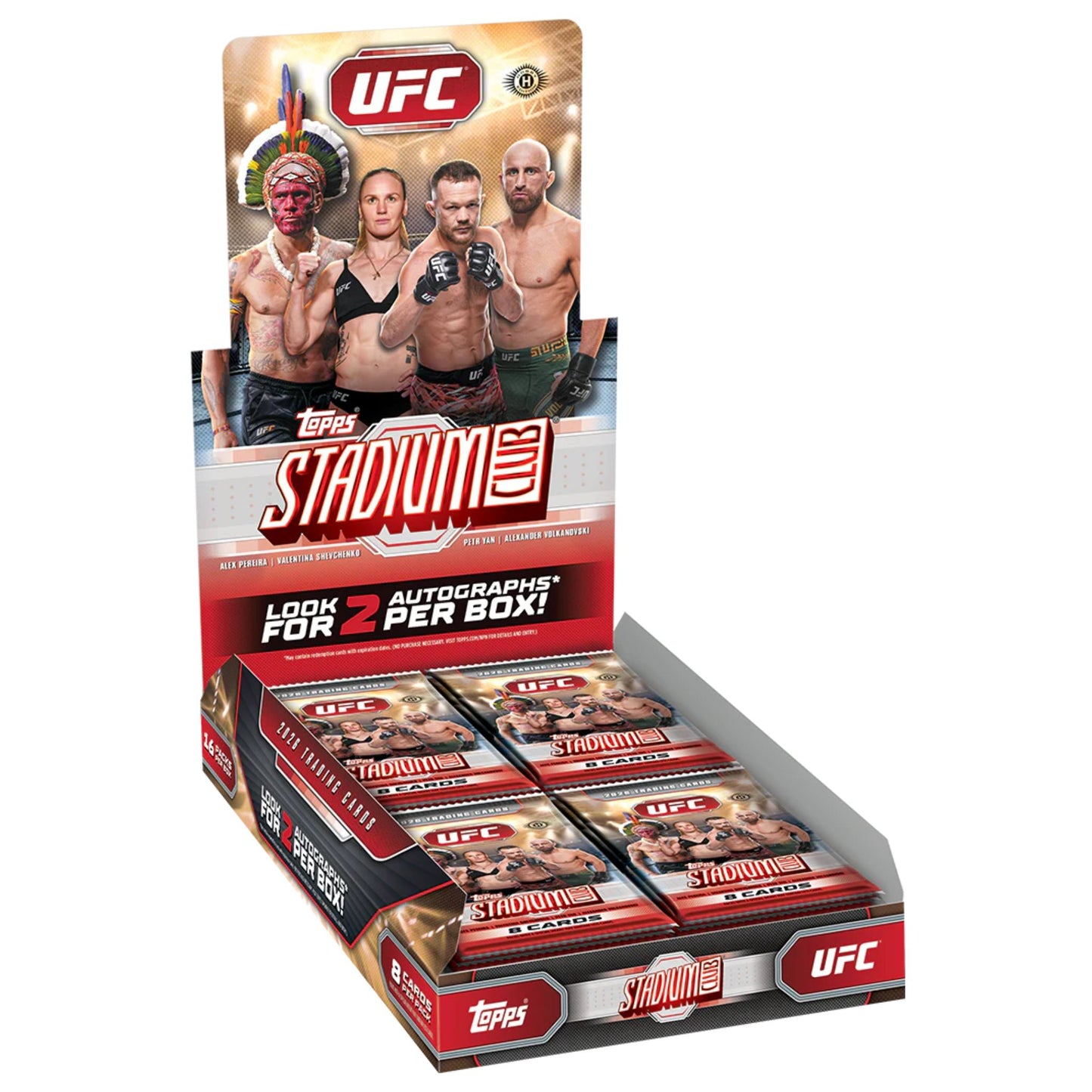 2026 Topps Stadium Club UFC Hobby Box