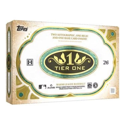 2026 Topps Tier One Baseball Hobby Box (Presell) - Trading Card Market
