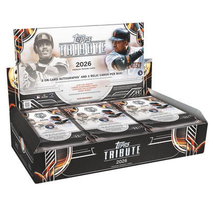 2026 Topps Tribute Baseball Hobby Box (Presell) - Trading Card Market