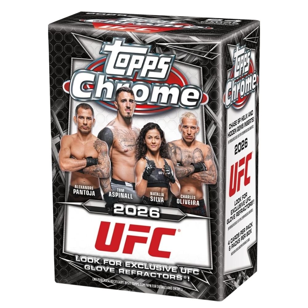 2026 Topps UFC Chrome Blaster Box (Presell) - Trading Card Market