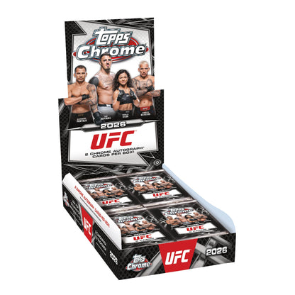 2026 Topps UFC Chrome Hobby Box (Presell) - Trading Card Market