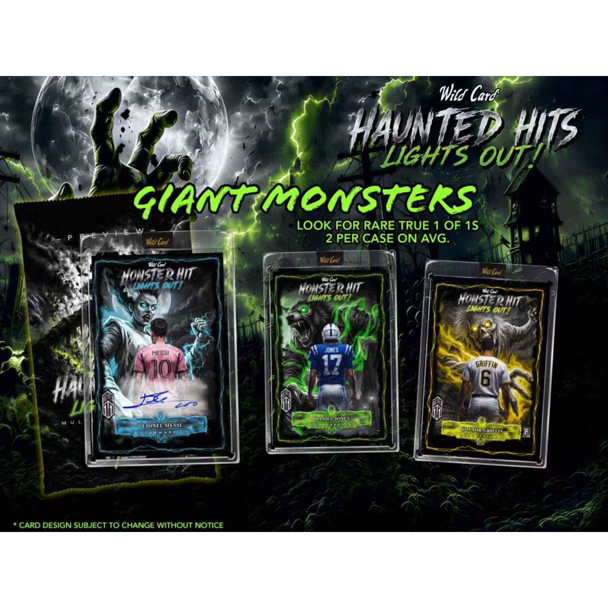 2026 Wild Card Haunted Hits: Lights Out! Mammoth Hobby Box