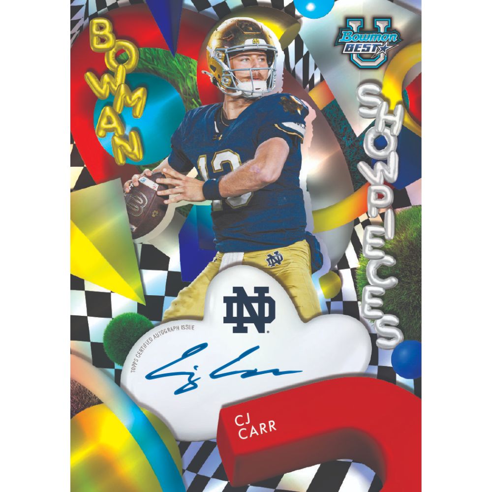 2026 Bowman's Best University Football Hobby Box (Presell) - Trading Card Market