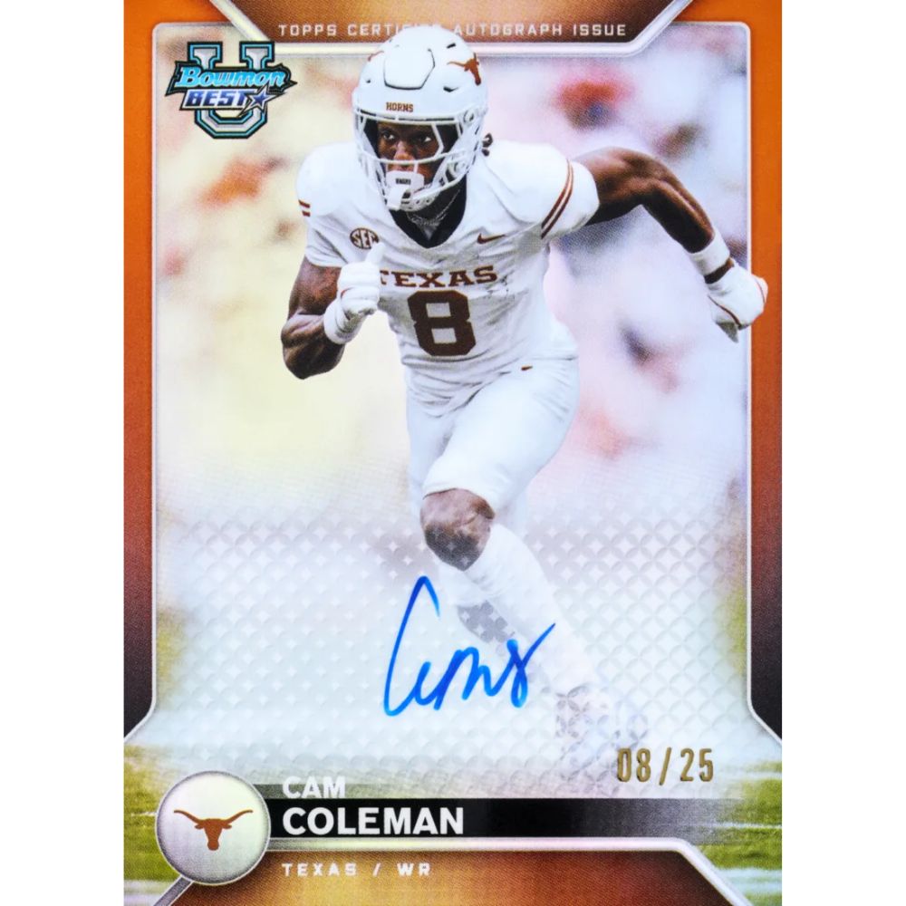 2026 Bowman's Best University Football Hobby Box (Presell) - Trading Card Market