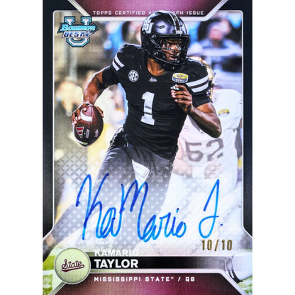 2026 Bowman's Best University Football Hobby Box (Presell) - Trading Card Market
