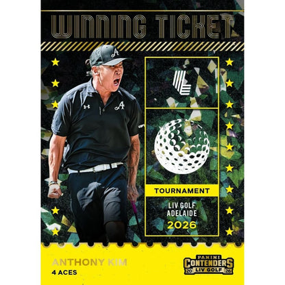 2026 Panini Contenders LIV Golf Hobby Box - Trading Card Market