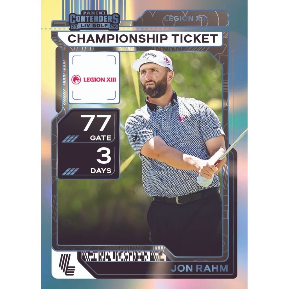 2026 Panini Contenders LIV Golf Hobby Box - Trading Card Market