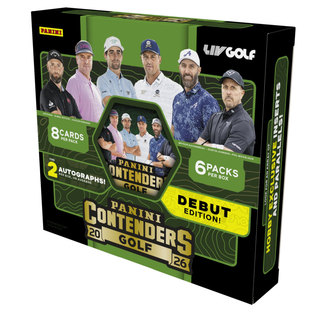 2026 Panini Contenders LIV Golf Hobby Box