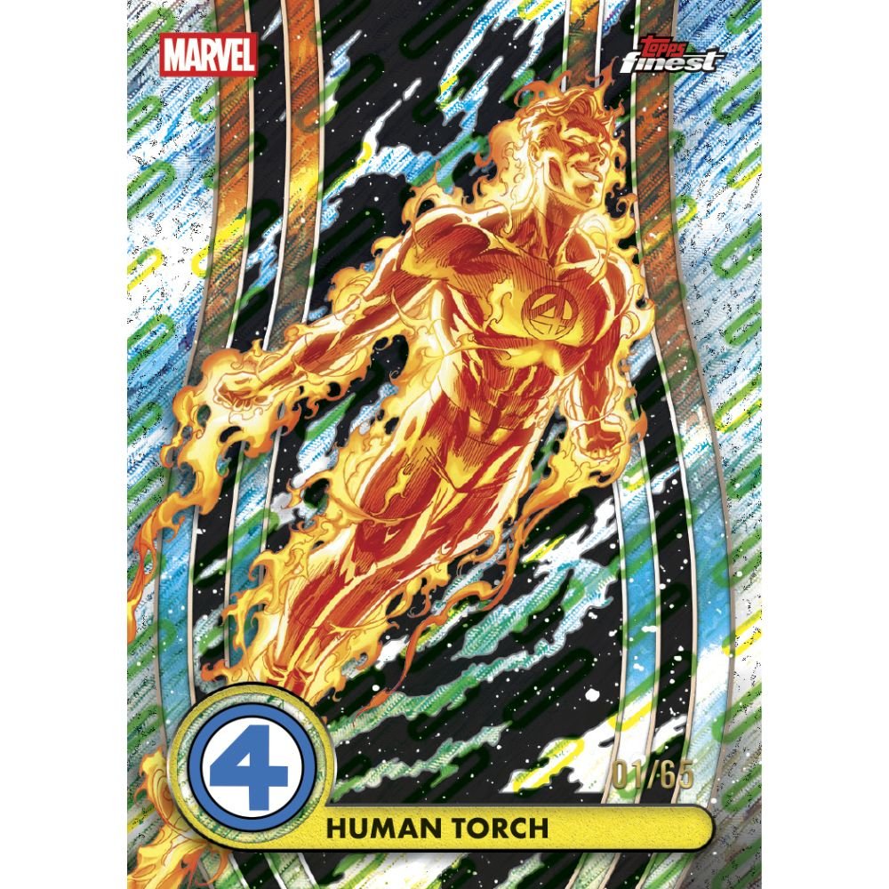 2026 Topps Finest Marvel The Fantastic Four 65th Anniversary Hobby Box - Trading Card Market