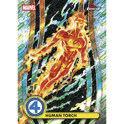 2026 Topps Finest Marvel The Fantastic Four 65th Anniversary Hobby Box - Trading Card Market