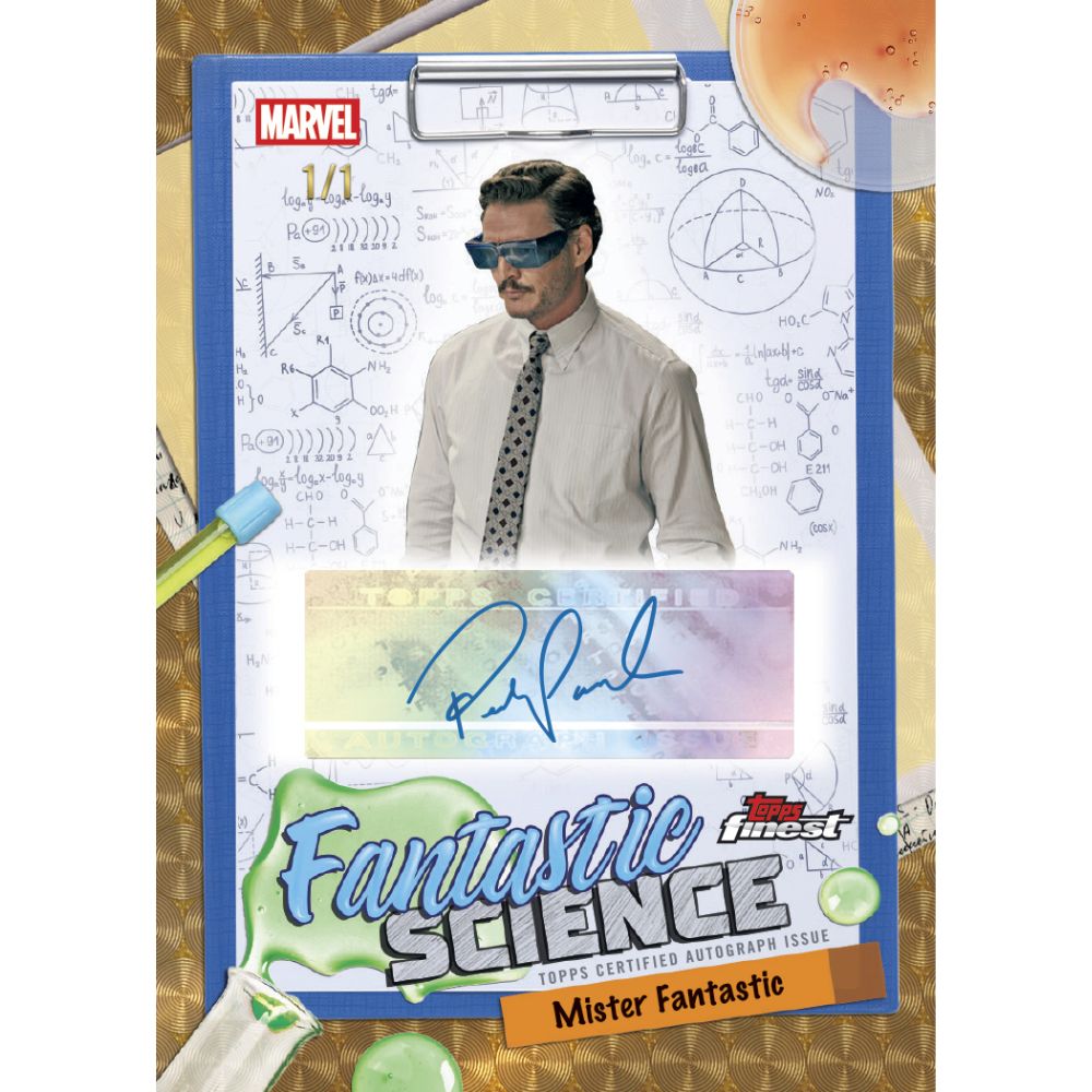 2026 Topps Finest Marvel The Fantastic Four 65th Anniversary Hobby Box - Trading Card Market