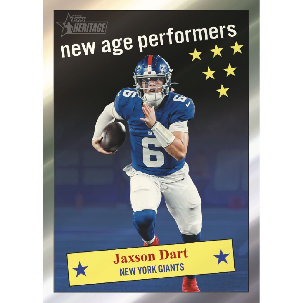 2026 Topps Heritage Football Hobby Box (Presell) - Trading Card Market