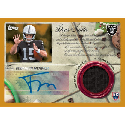 2026 Topps Holiday Football Mega Box (Presell) - Trading Card Market